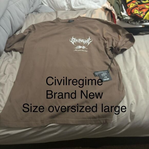 Civil-clothing Men's multi T-shirt - Picture 2 of 2